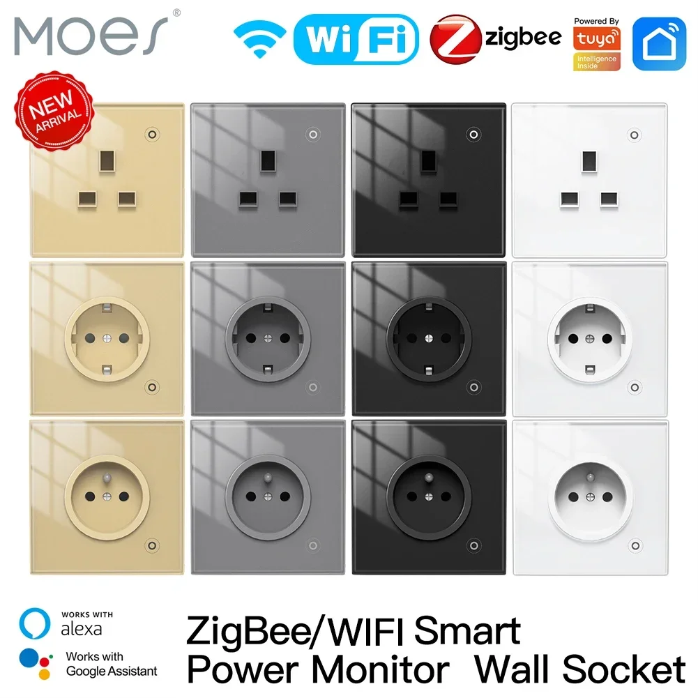 Smart Home For Windows - Moes ZigBee soket dinding, WIFI Panel