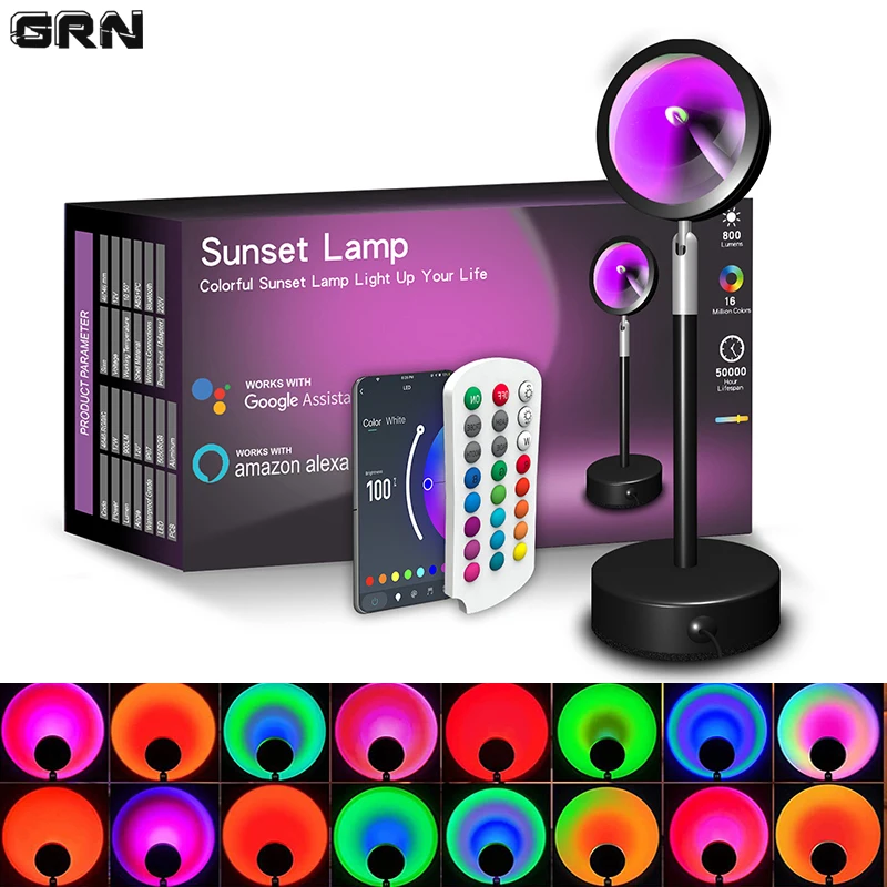 Smart Home For Windows - Lampu matahari terbenam LED pintar, kontrol