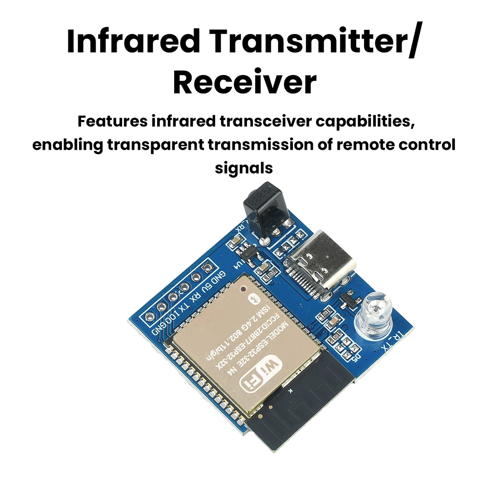 Smart Home Esp8266 - ESP8266/ESP32 IR Transmitter&Receiver – Modul Pengembangan