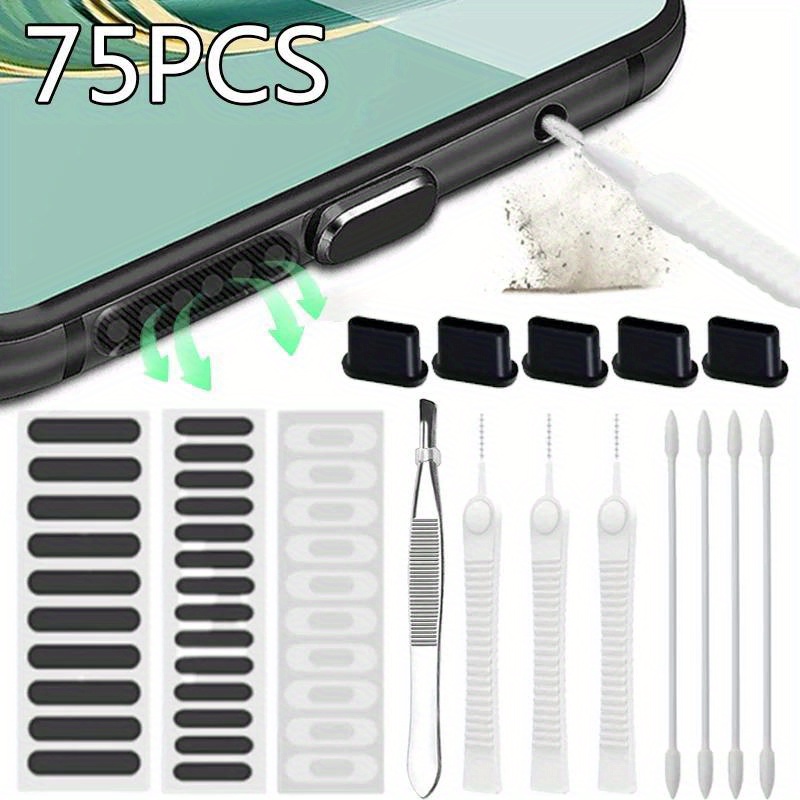 Smart Home Xiaomi - 75pcs Kit Pembersih Port Pengisian Daya