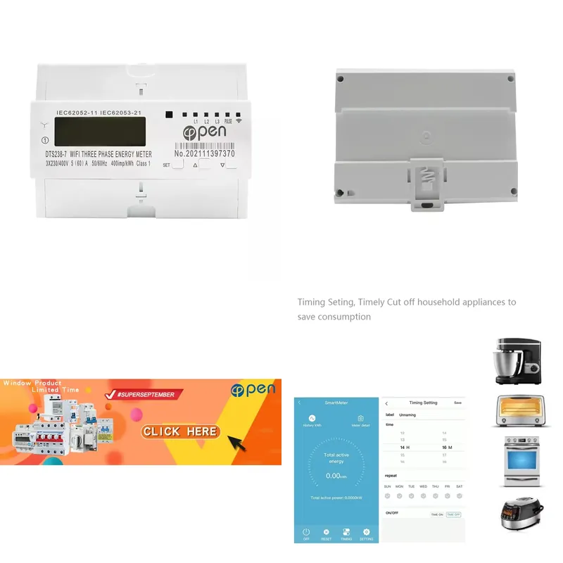 Smart Home App - Meter Energi Cerdas Tiga Fasa dengan