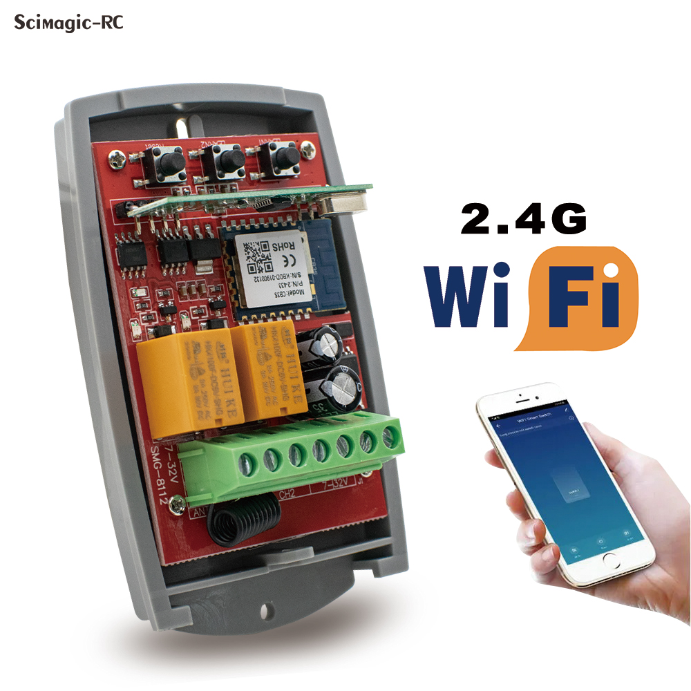 Smart Garage Door Opener - SMG8112 Tuya penerima pembuka pintu pintar