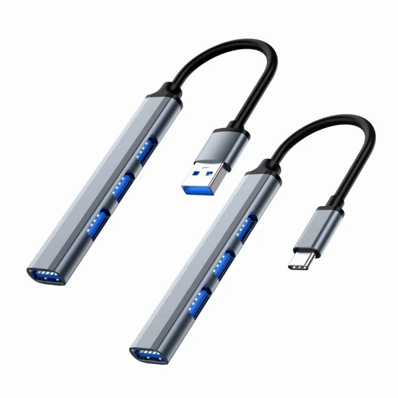 Smart Home Xiaomi - 4-Port USB-C Hub 3.0/3.1-Multi-Perangkat Splitter OTG