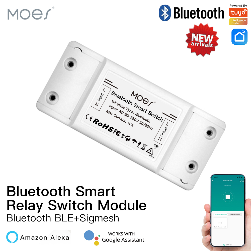 Smart Home Moes - Modul Relay Sakelar Pintar Bluetooth MOES