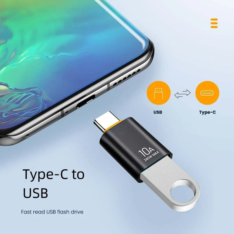 Smart Home Xiaomi - Adaptor USB Ke Tipe C 10A