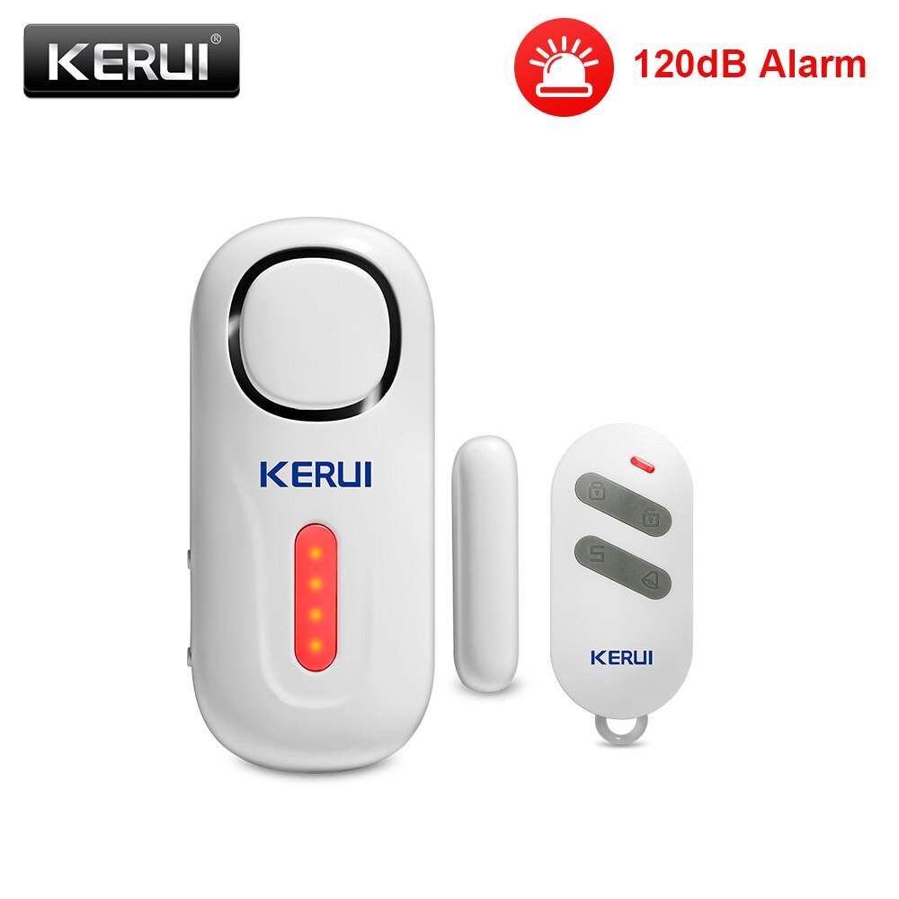 Smart Garage Door Opener - KERUI Sensor pencuri nirkabel 120DB, keamanan