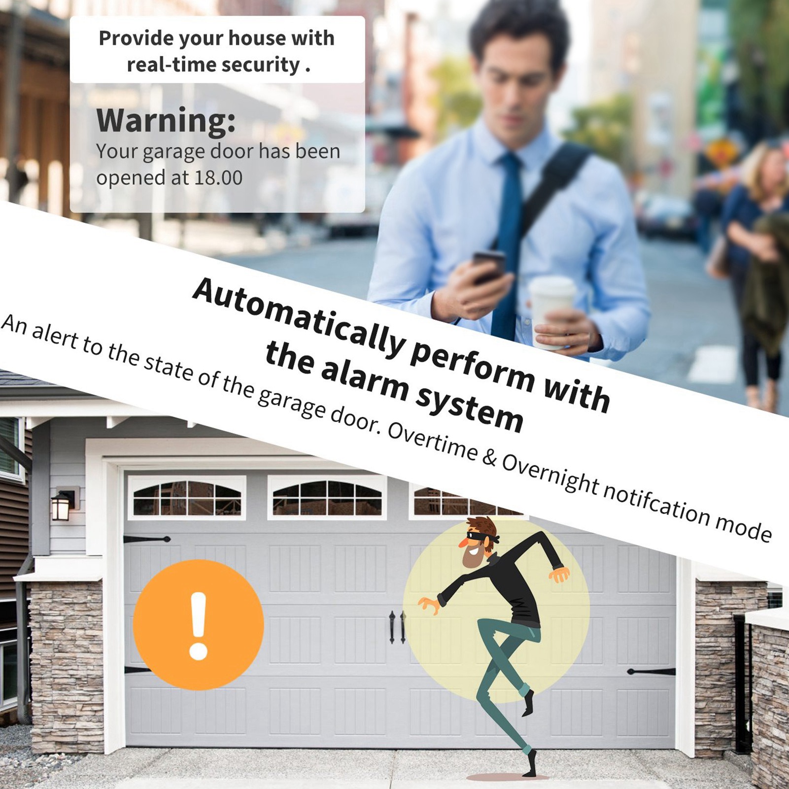 Smart Garage Door Opener - Pintu Garasi WIFI Cerdas Kontrol Jarak