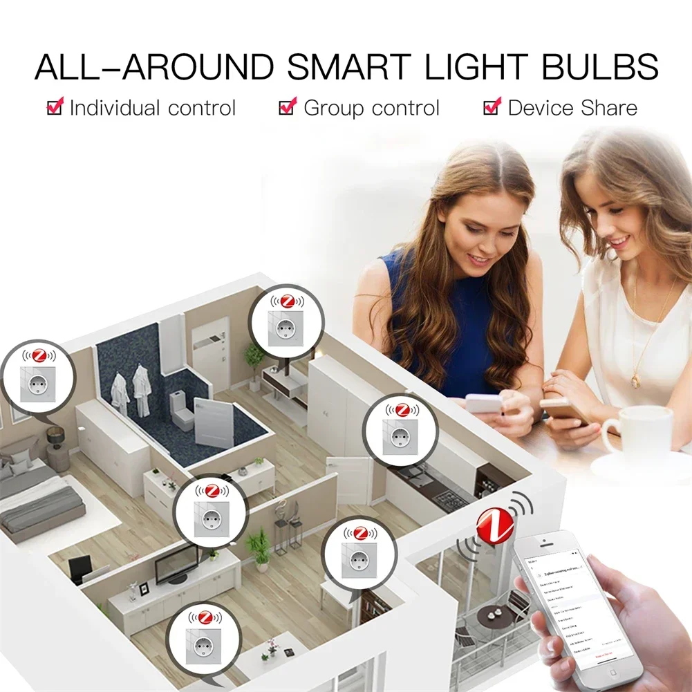 Moes ZigBee soket dinding, WIF - Smart Home For Windows ulasan dan harga