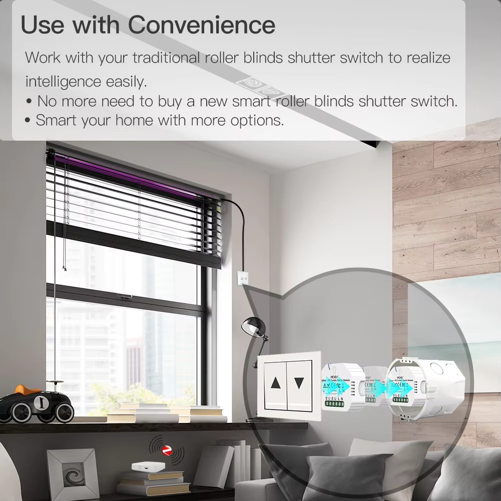 MOES ZigBee Modul Sakelar Tira - Smart Home Moes ulasan dan harga