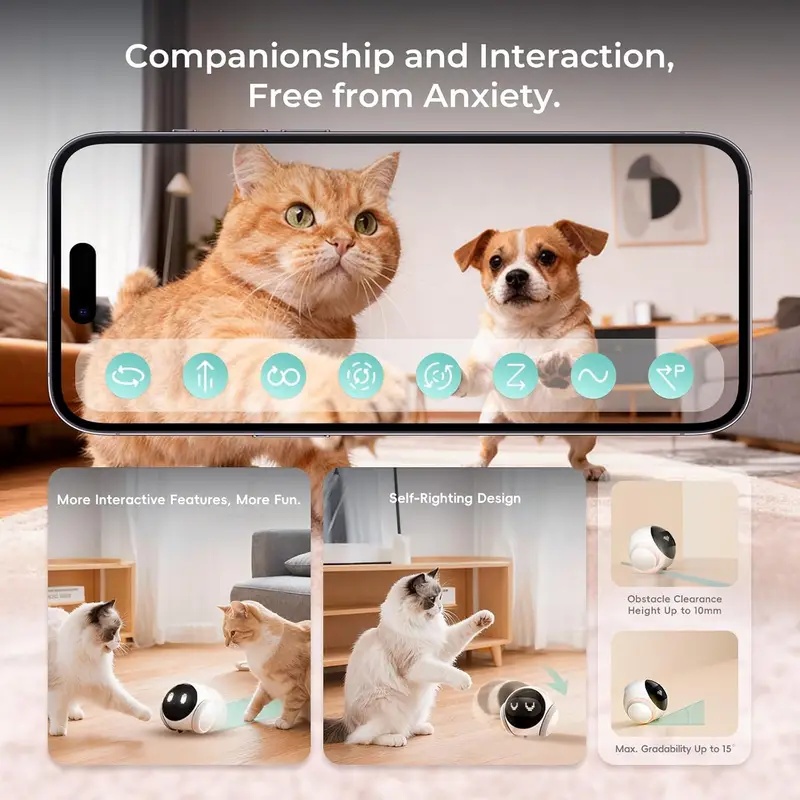 Kamera Robot Hewan Peliharaan  - Smart Home App ulasan dan harga