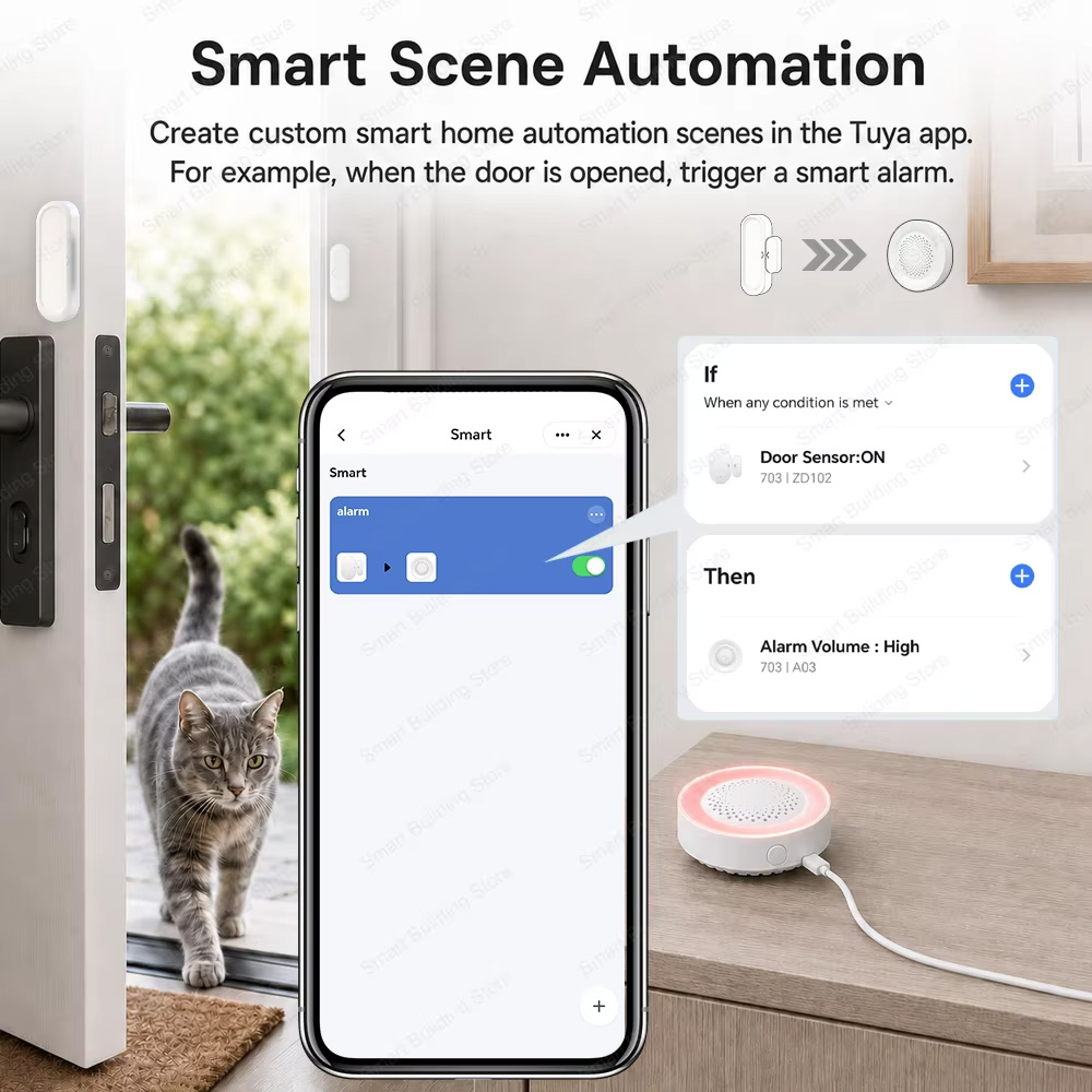 Sensor Pintu Jendela Zigbee 3. - Smart Home For Windows ulasan dan harga