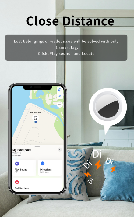 Tag Keamanan Bluetooth JSPTEC  - Smart Home For Windows ulasan dan harga