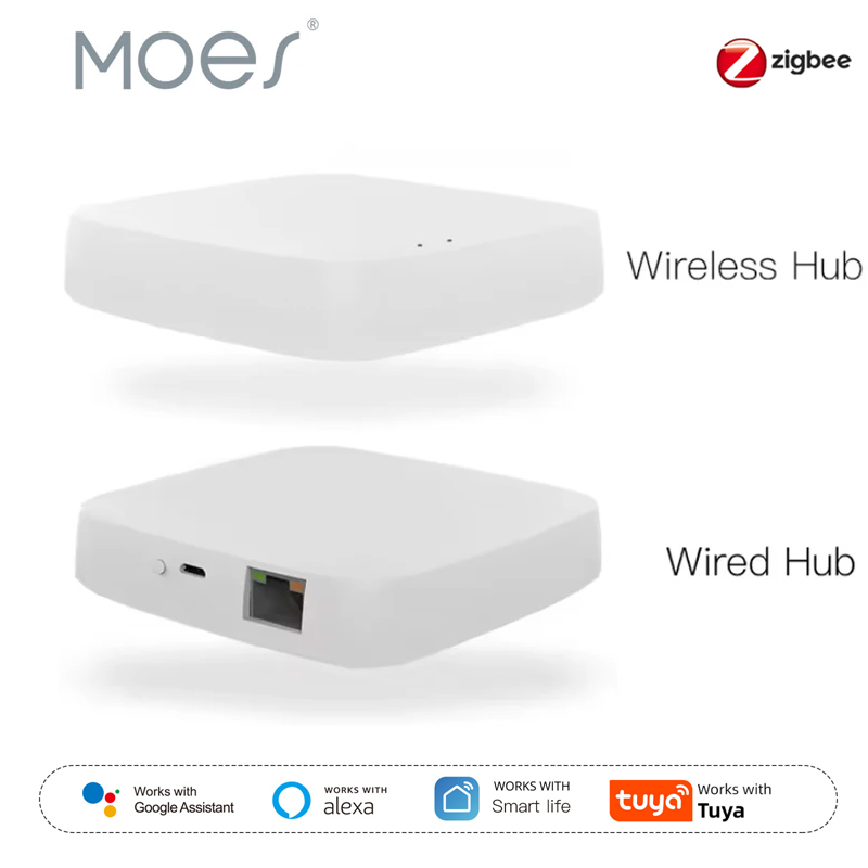 Moes Tuya ZigBee 3.0 Smart Gat - Smart Home Moes ulasan dan harga
