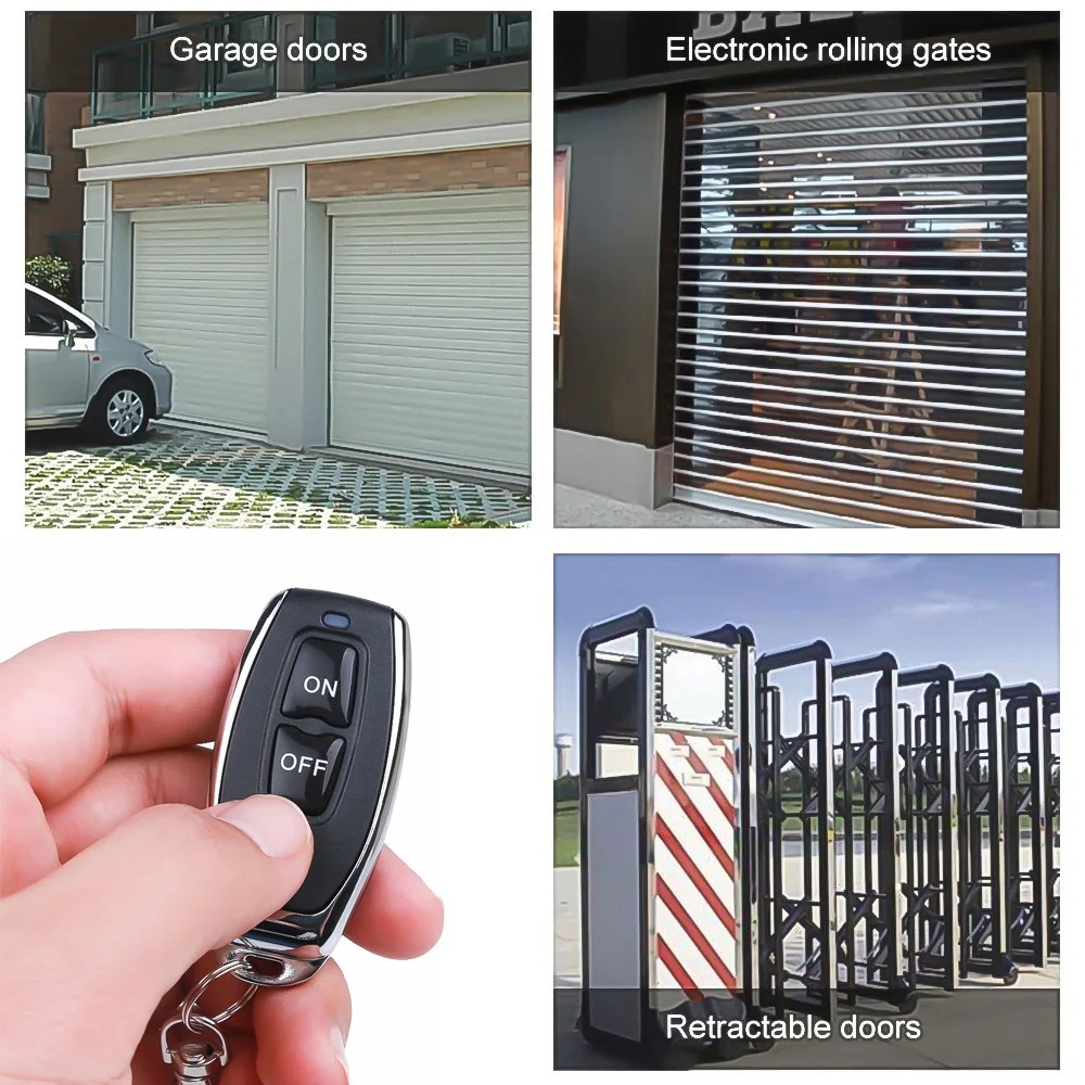 433Mhz RF Remote Control Tombo - Smart Garage Door Opener ulasan dan harga