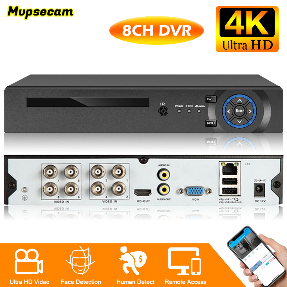 4K 8MP Keamanan CCTV DVR Rumah - Smart Home Microsoft ulasan dan harga