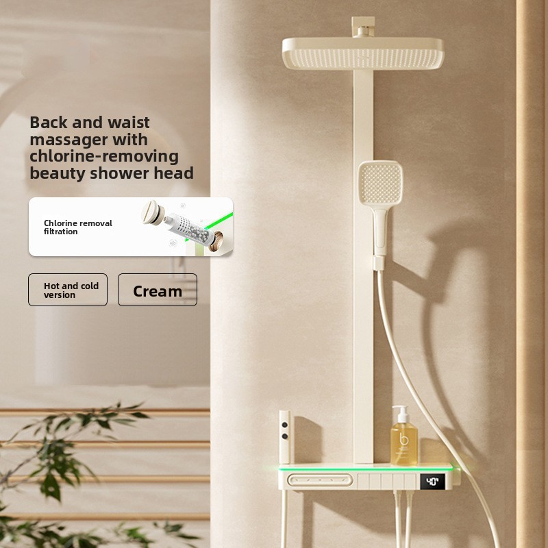 Set Shower Tembaga dengan Laya - Smart Home Display ulasan dan harga