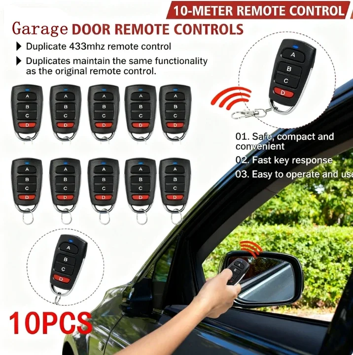3PCS Remote Kontrol Pintu Gara - Smart Garage Door Opener ulasan dan harga