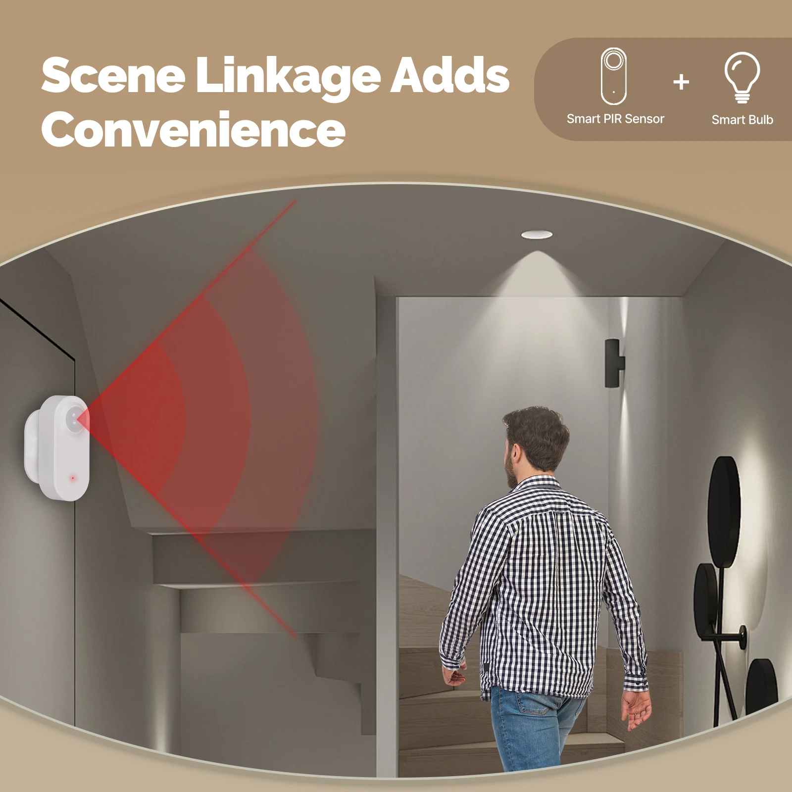 MOES Zigbee 3.0 Tuya Sensor Ge - Smart Home Moes ulasan dan harga