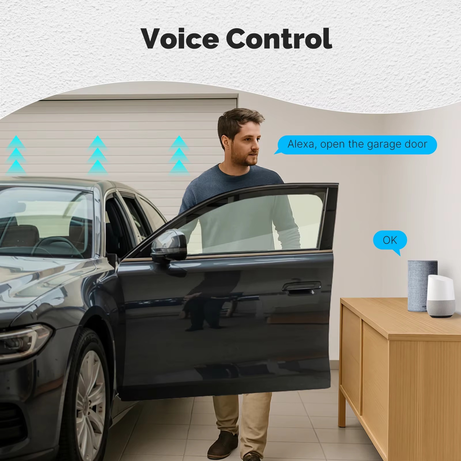 Modul Pengontrol Pintu Garasi  - Smart Home Moes ulasan dan harga