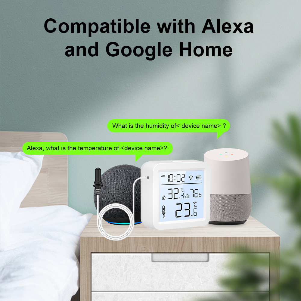Sensor Suhu dan Kelembapan WiF - Smart Home App ulasan dan harga