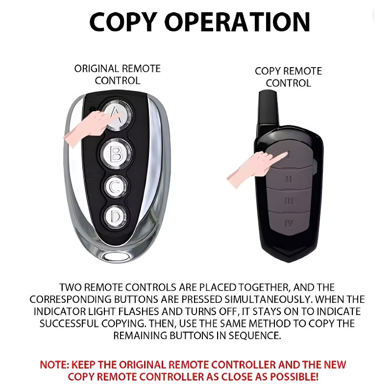 Remote Kontrol Nirkabel 433MHz - Smart Garage Door Opener ulasan dan harga