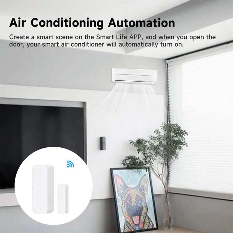 Tuya WiFi Sensor Pintu Pintar  - Smart Home Ecosystems ulasan dan harga