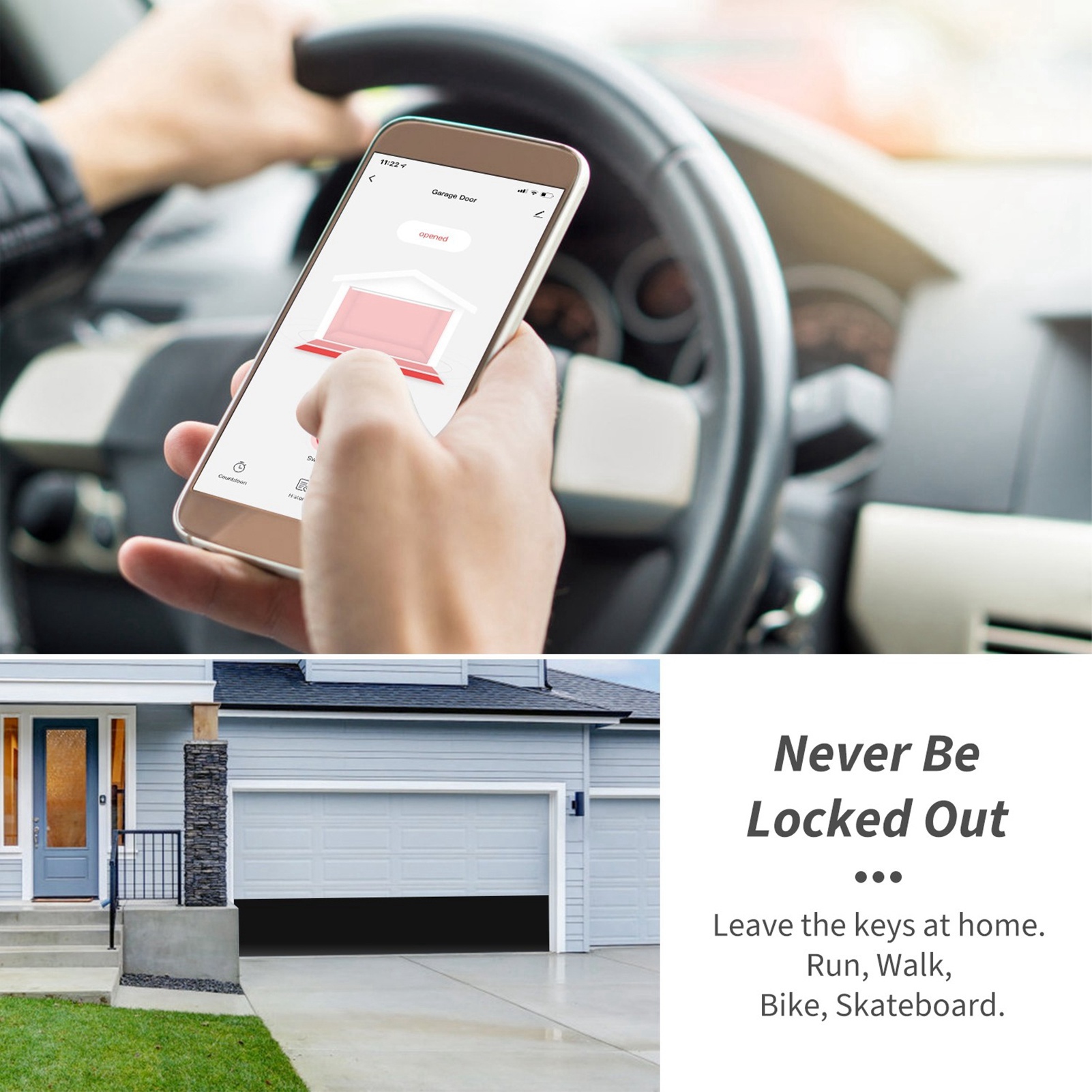 Pintu Garasi WIFI Cerdas Kontr - Smart Garage Door Opener ulasan dan harga